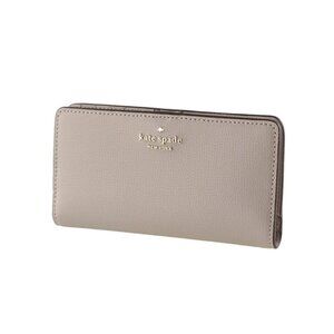 Kate Spade Darcy Large Slim Bifold Wallet WARM TAUPE